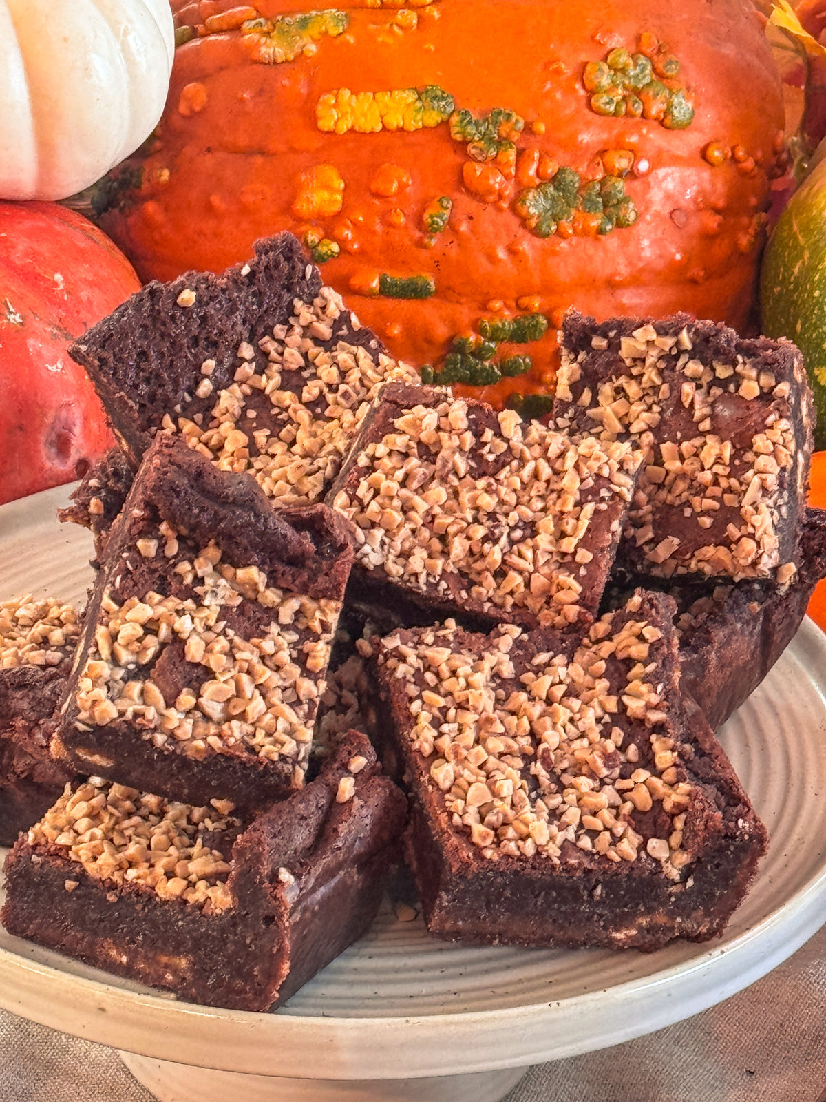 Toffee Milk Chocolate Brownies - 3 Pack