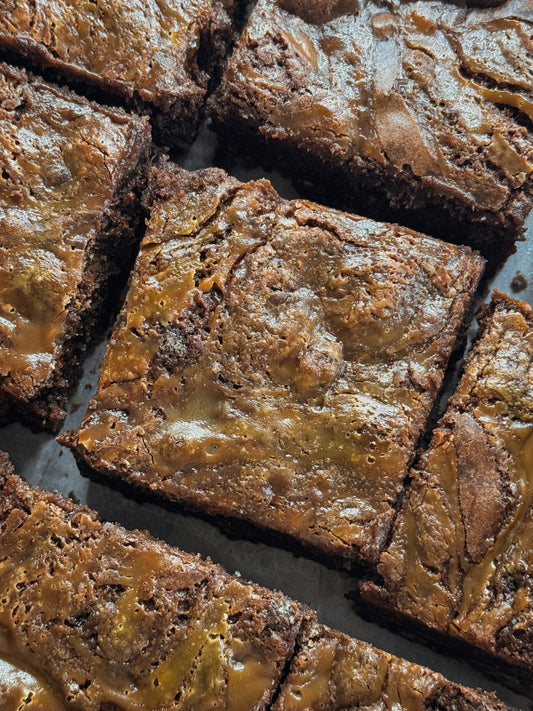 Salted Caramel Brownies - 3 Pack