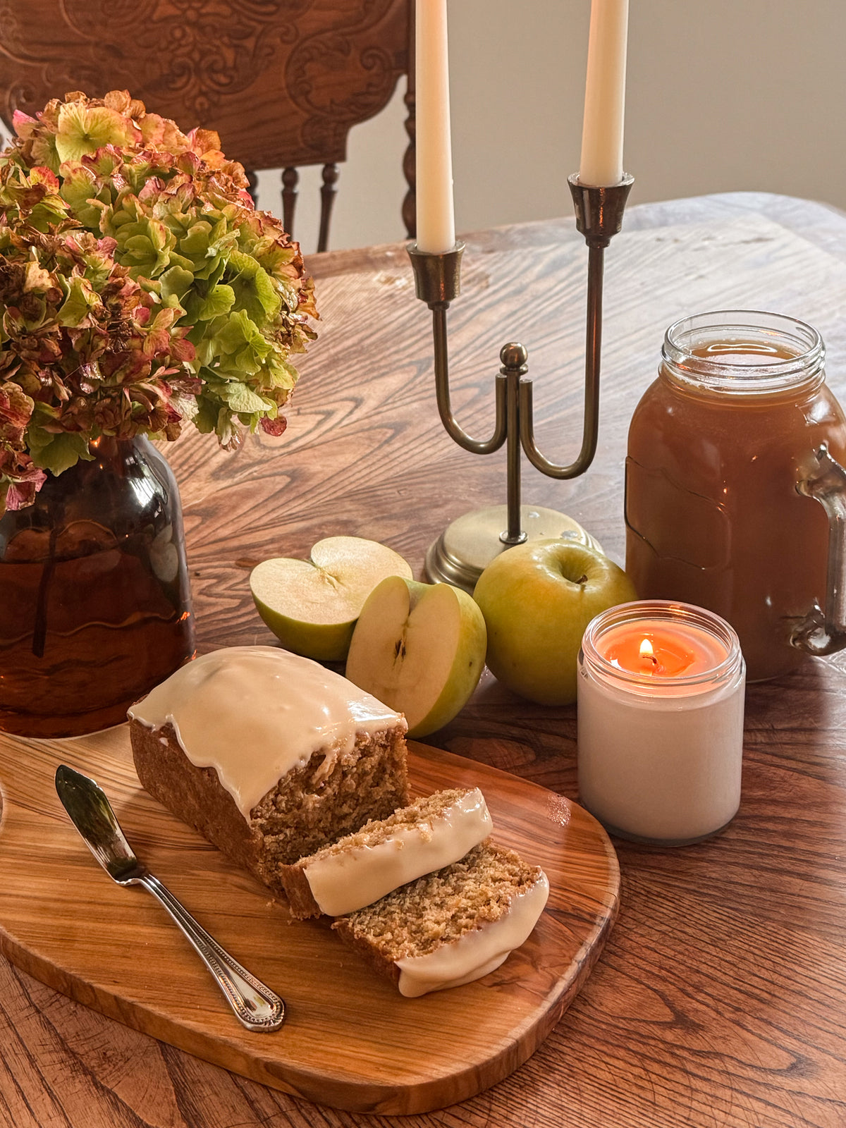 Apple Cider Mini Loaf